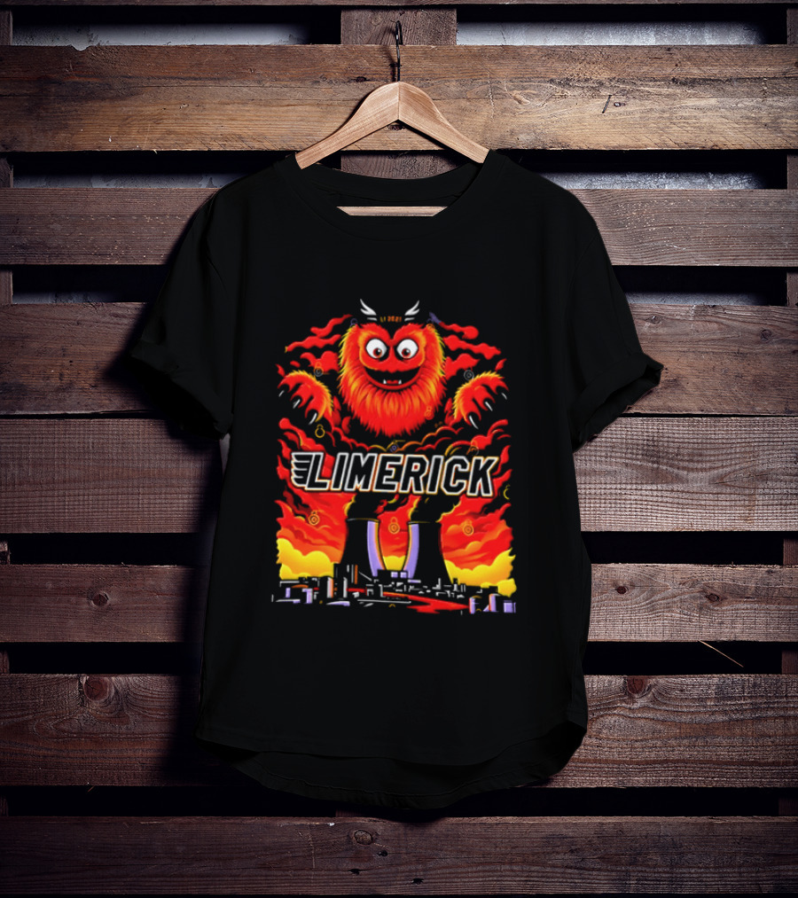 Limerick Gritty Philadelphia Flyers Mascot Hockey 2026 Vintage Plush T-Shirt