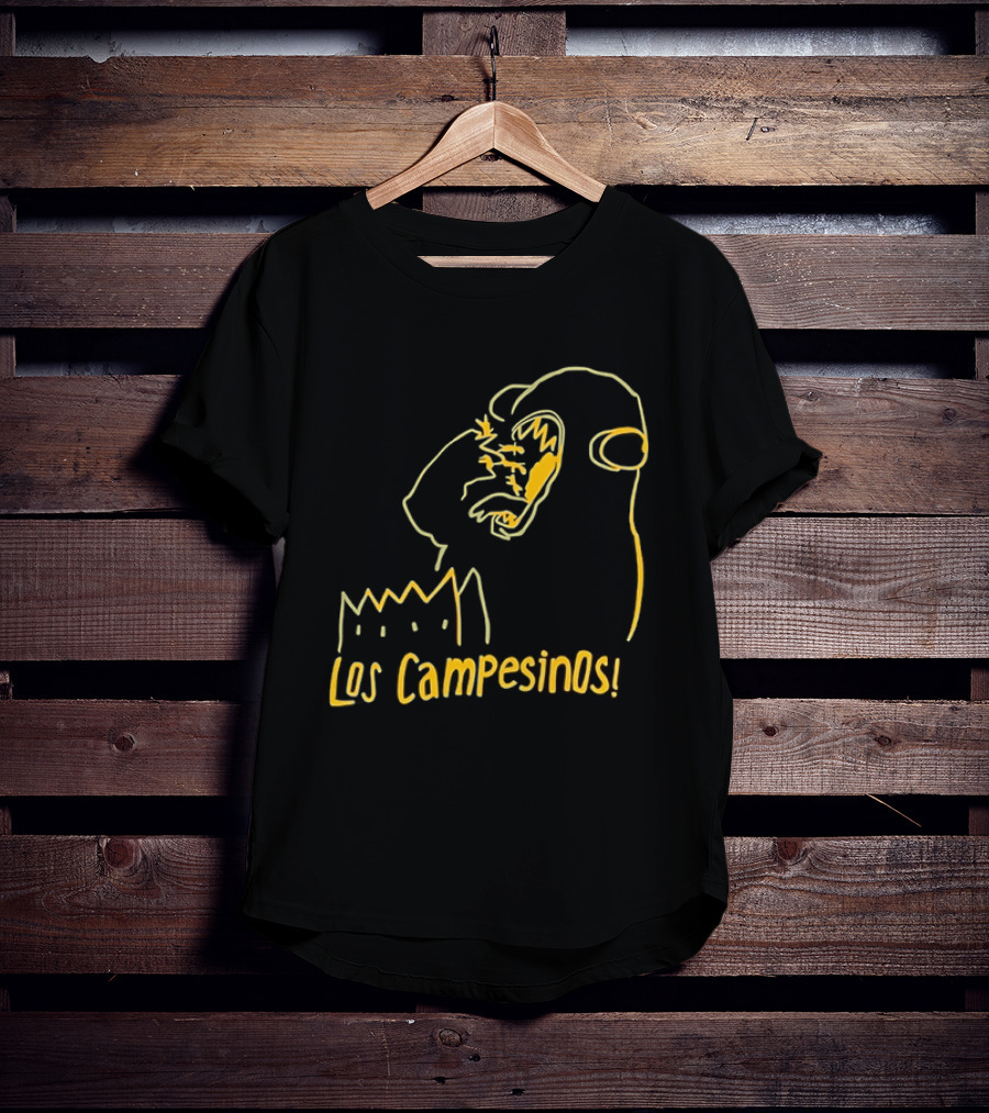 Los Campesinos Indie Rock Band Music Bear Castle T-Shirt