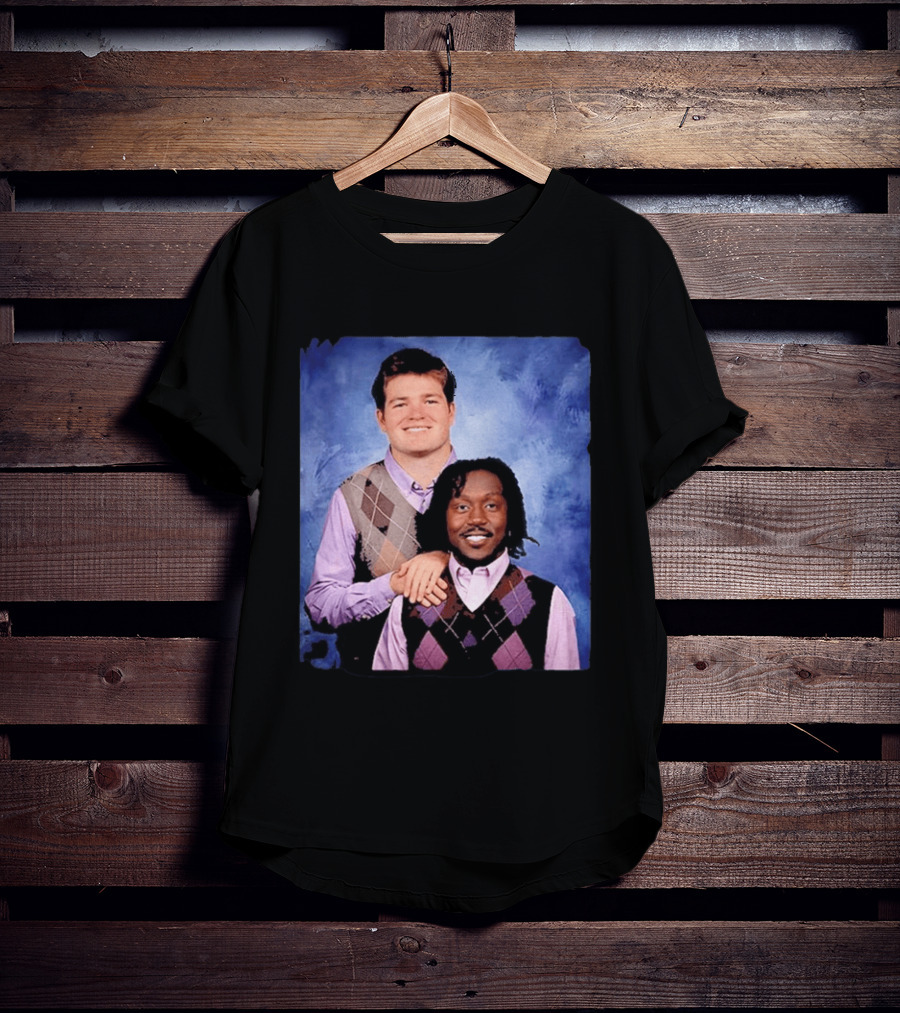 Drake Maye AJ Brown Step Brothers Movie T-Shirt