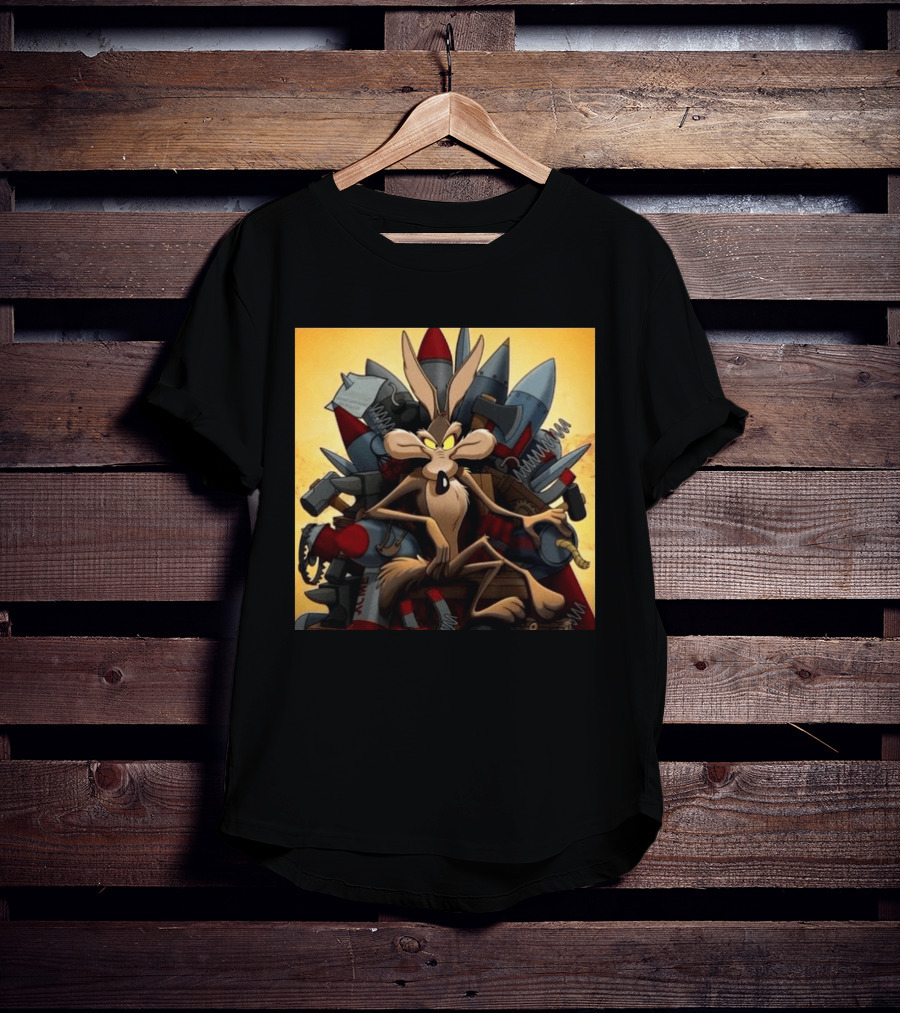 Wile E. Coyote Acme Rockets Digital Release Tomorrow T-Shirt