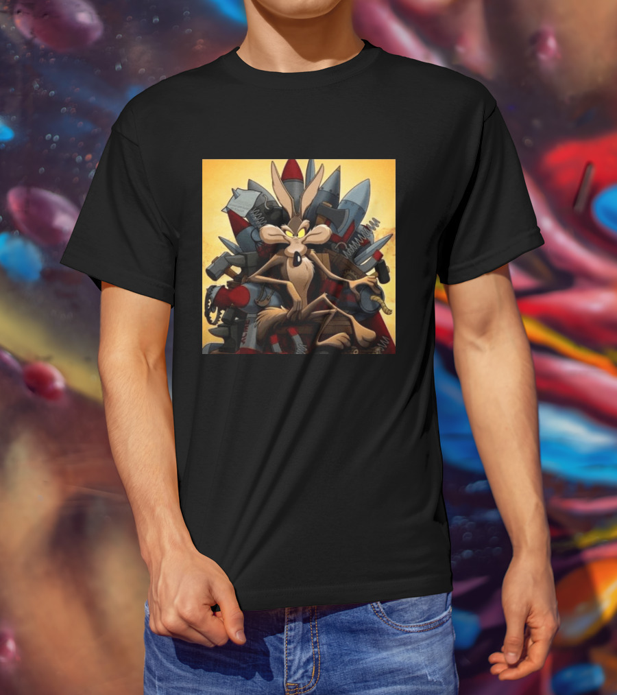 Wile E. Coyote Acme Rockets Digital Release Tomorrow T-Shirt