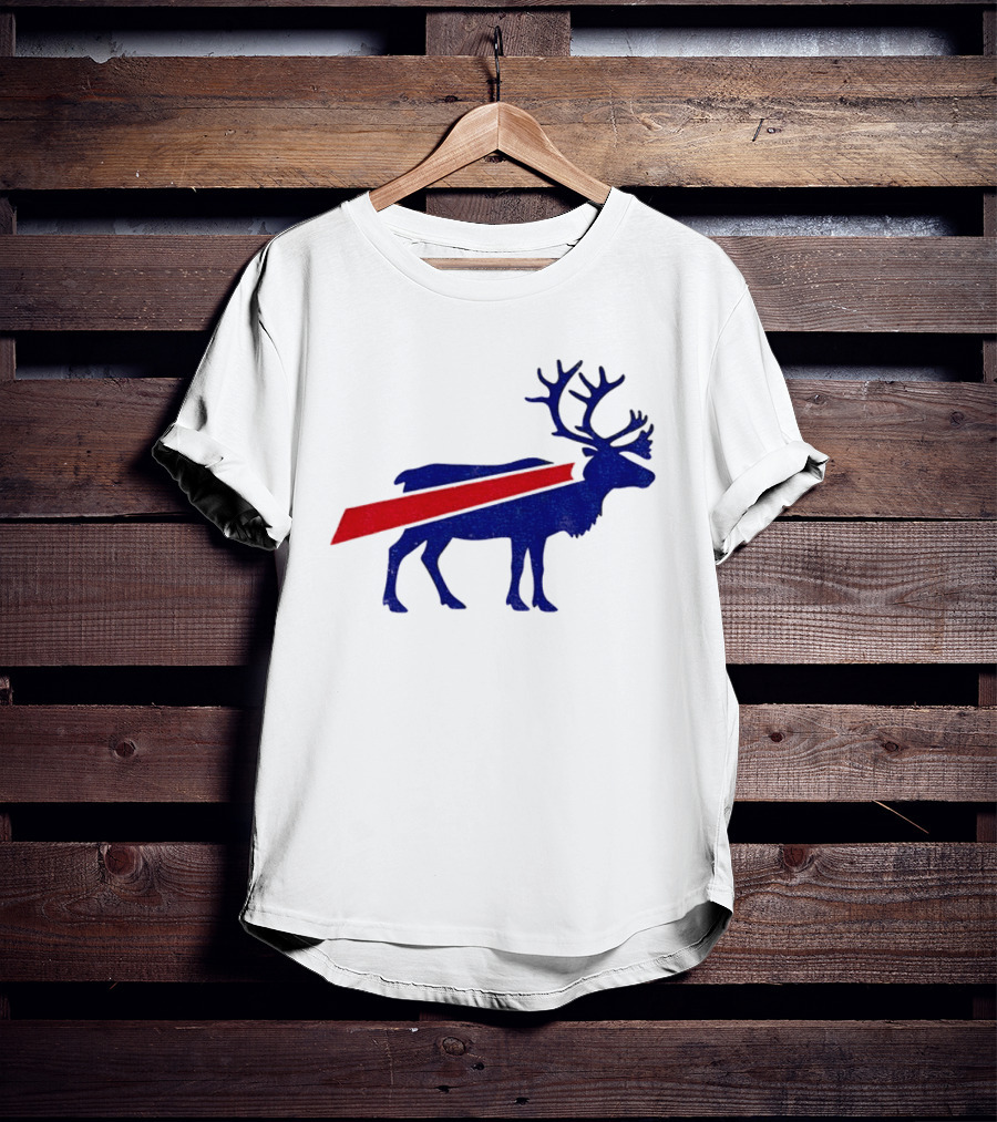 Buffalo Bills Reindeer Christmas Edition T-Shirt