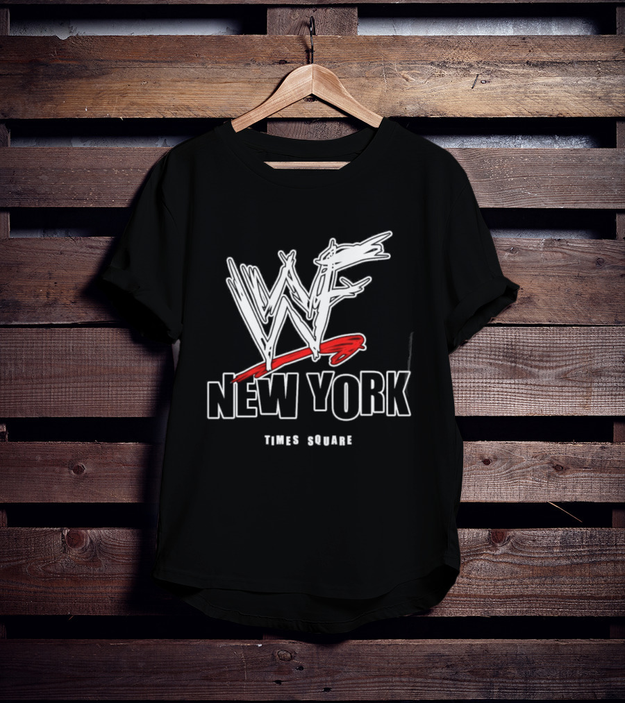 WWF New York Times Square Wrestling Federation T-Shirt
