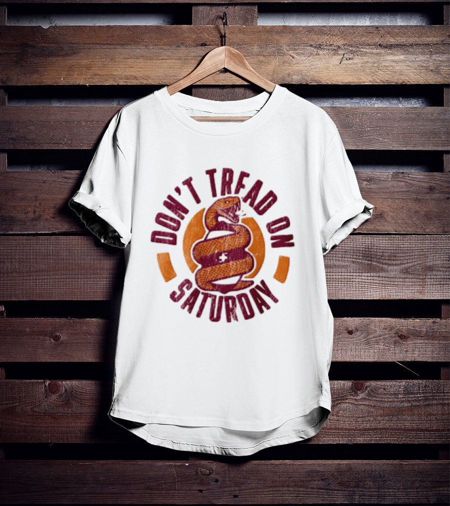Don't Tread On Saturday Snake T-Shirt