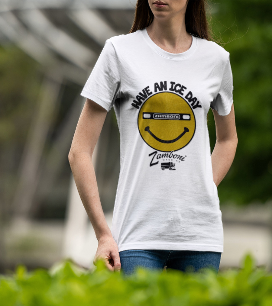 Have An Ice Day Smile Zamboni T-Shirt