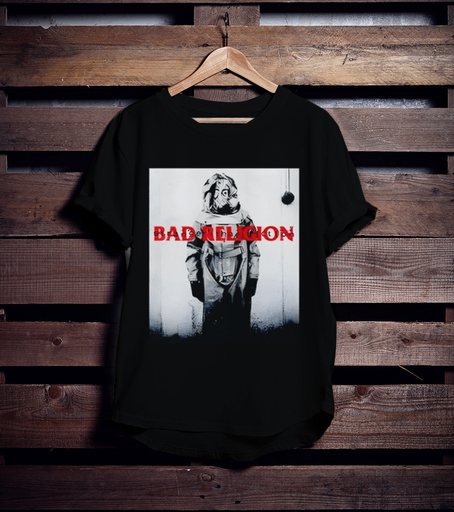 Bad Religion Stranger Than Fiction Punk Rock Hazmat Suit T-Shirt