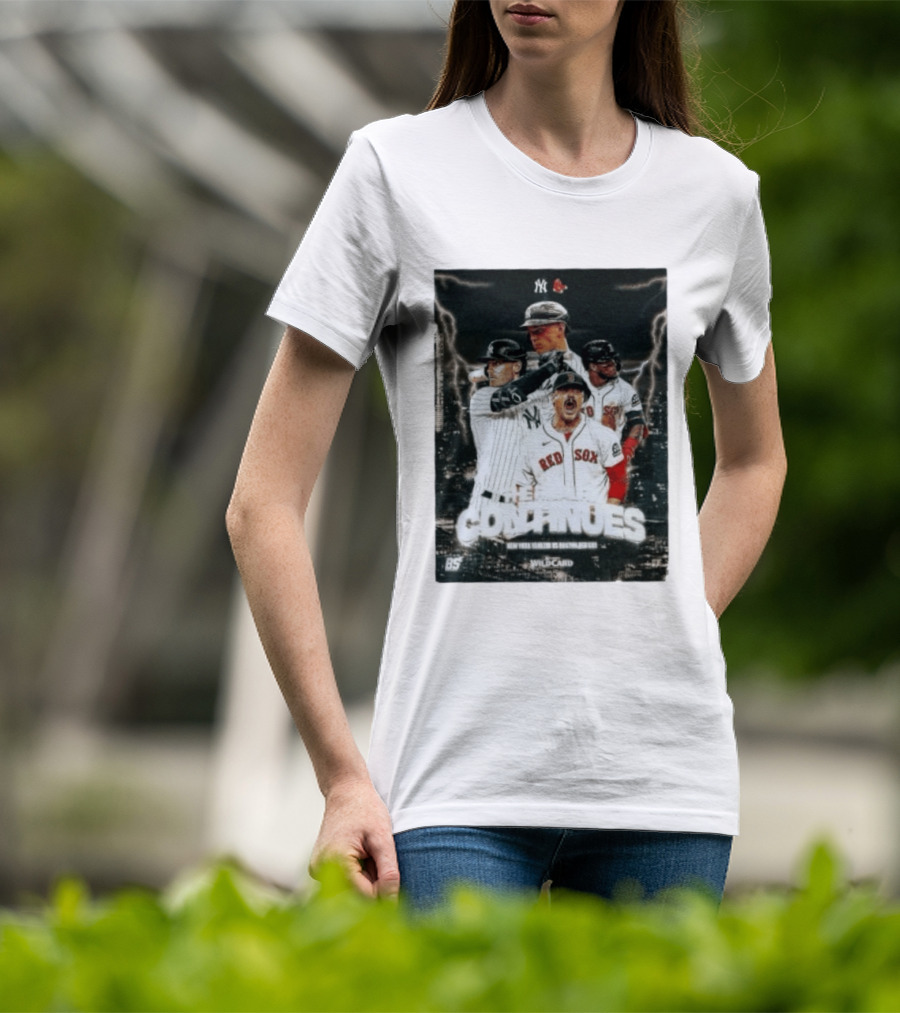 Boston Red Sox Vs New York Yankees 2026 Wildcard Rivalry Continues T-Shirt