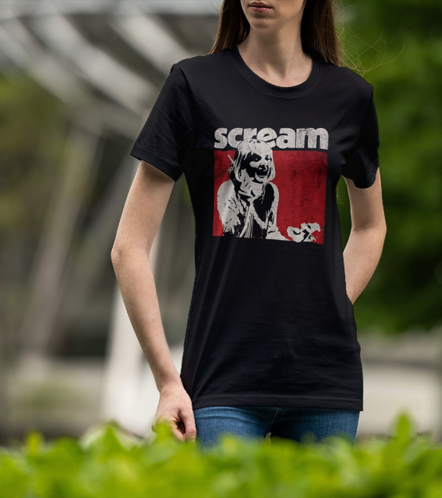 Scream Horror 90's Cult Movie Classic Halloween T-Shirt
