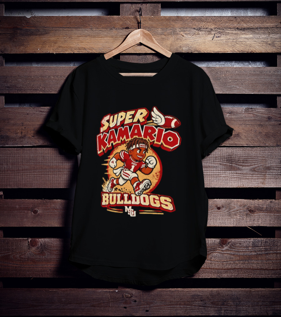 Super Kamario Mississippi State Bulldogs MSU T-Shirt