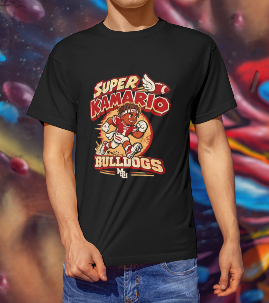 Super Kamario Mississippi State Bulldogs MSU T-Shirt