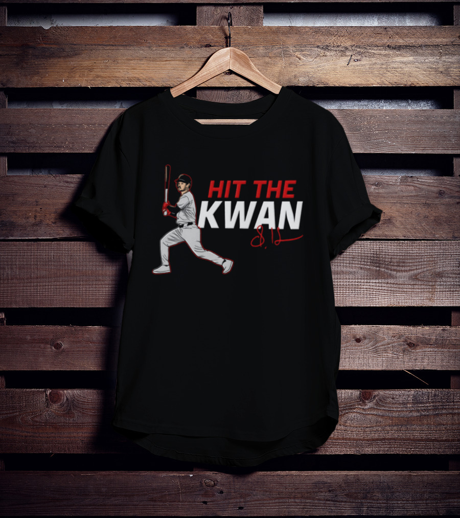 Cleveland Guardians MLB Steven Kwan Hit The Kwan Baseball 8.12 T-Shirt