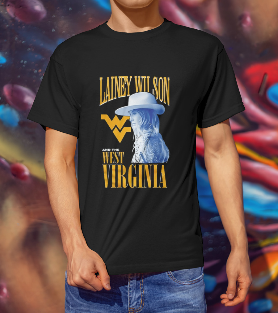 Lainey Wilson West Virginia Mountaineers Fan T-Shirt