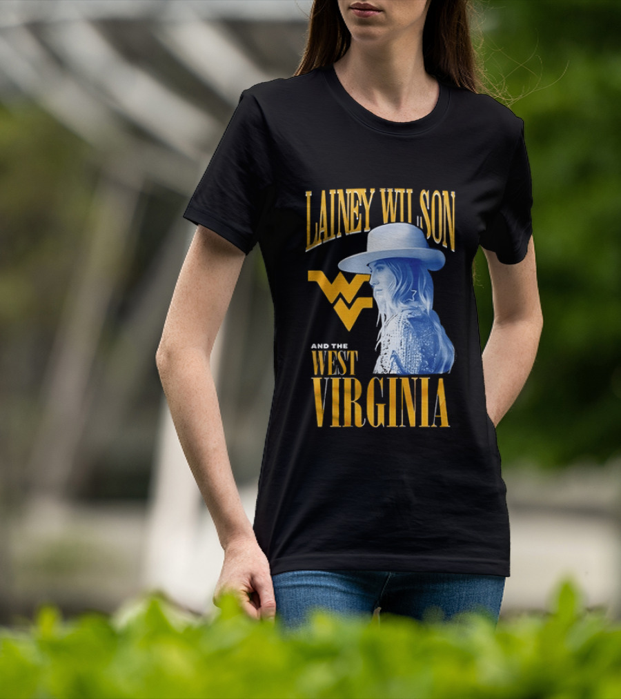 Lainey Wilson West Virginia Mountaineers Fan T-Shirt