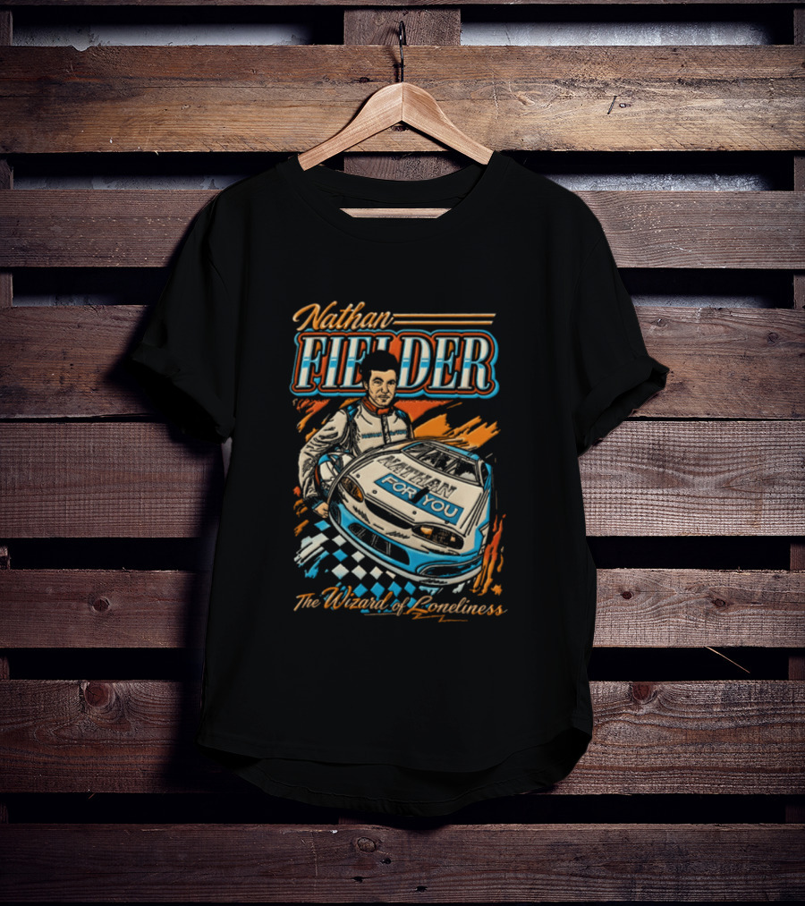 Nathan Fielder For You Racing The Wizard Of Loneliness Car Racing Insights T-Shirt