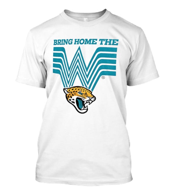 Bring Home The W Jaguars Win Free Whataburger T-Shirt