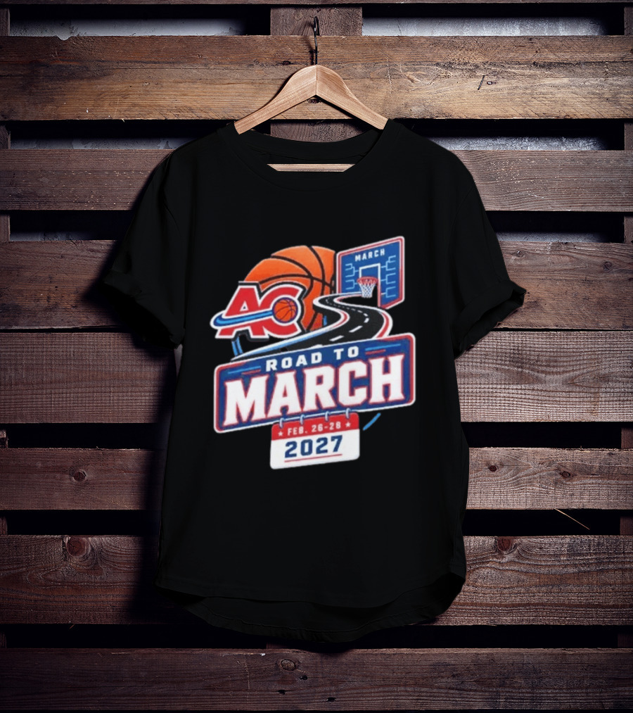 ACB Basketball Feb 26 28 Road To March 2027 T-Shirt