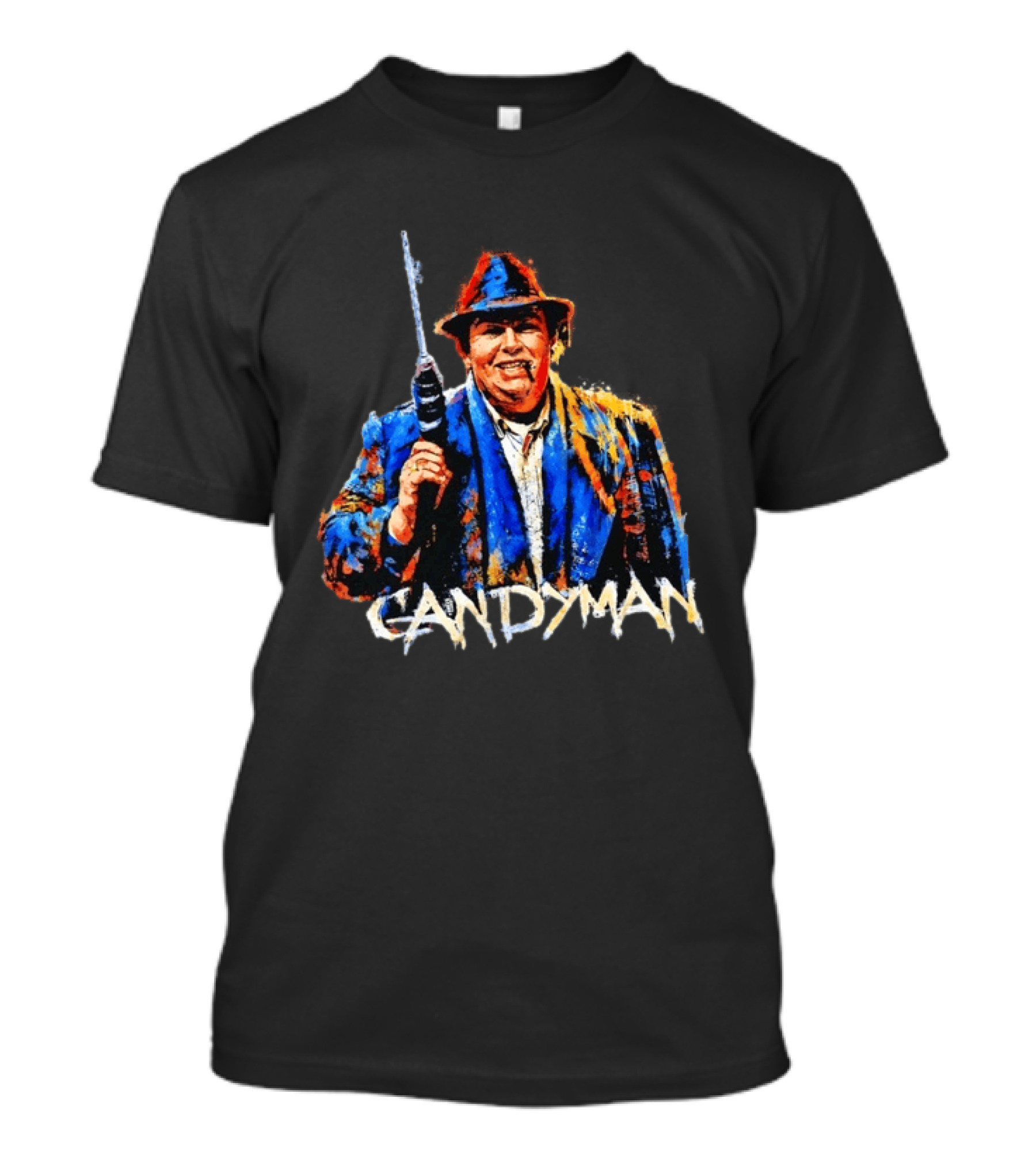Candyman Horror Movie Tony Todd With Hook And Iconic Outfit T-Shirt