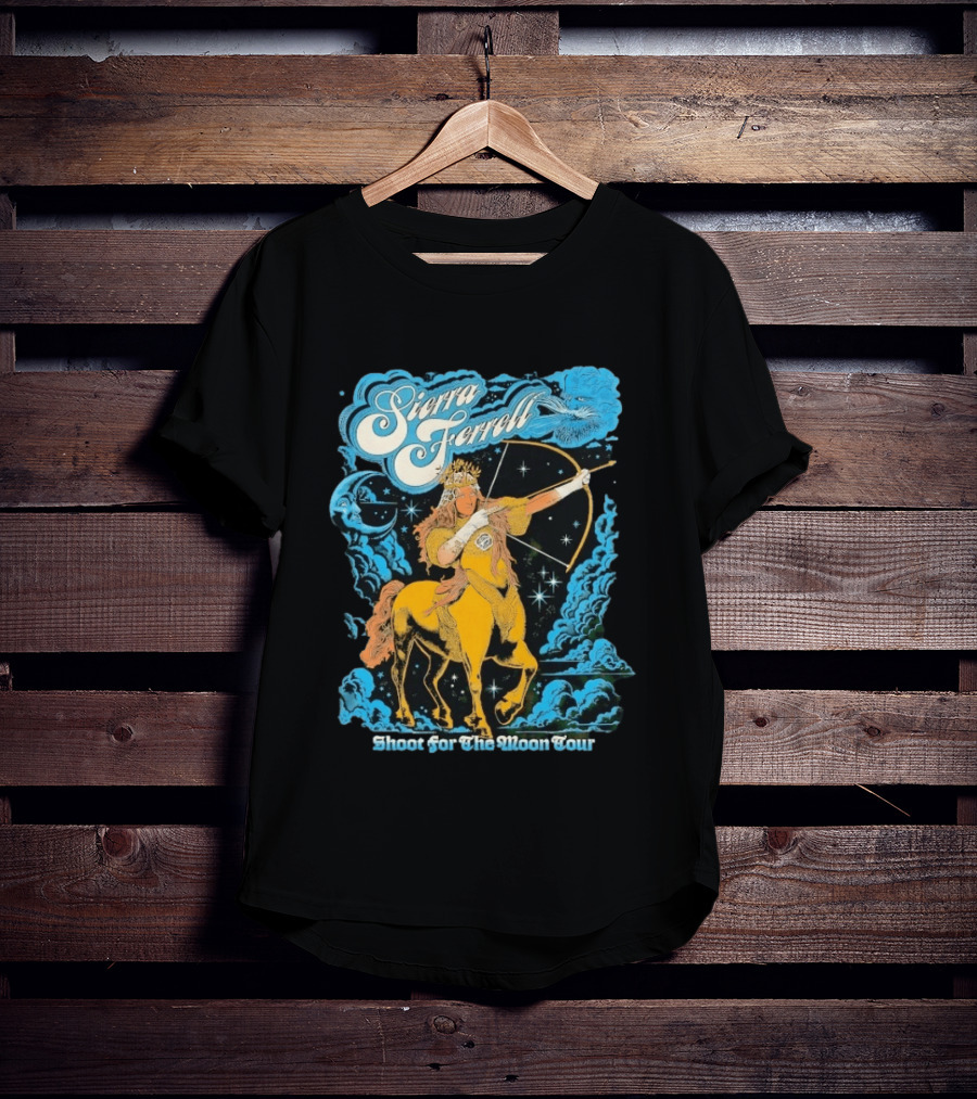 Sierra Ferrell Shoot For The Moon Tour Centaur Archer Cosmic T-Shirt