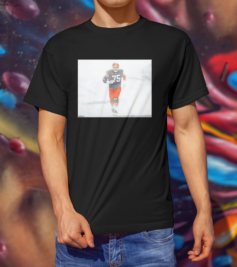 Joel Bitonio Cleveland Browns Number 75 Football Legends T-Shirt