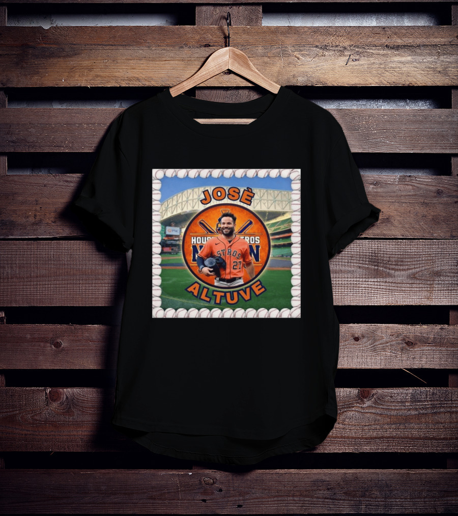 José Altuve Houston Astros Baseball Champion Stadium T-Shirt