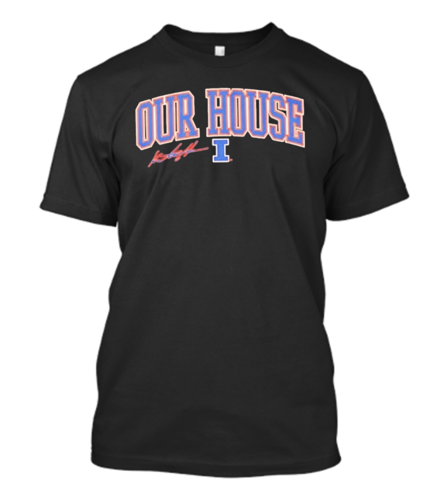 OUR HOUSE I Katin Houser Illinois Fighting Illini T-Shirt