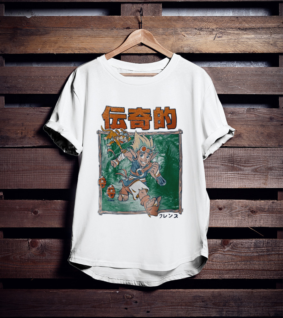 Legendary Adventure Jak And Daxter Jungle Run Orange Eggs T-Shirt