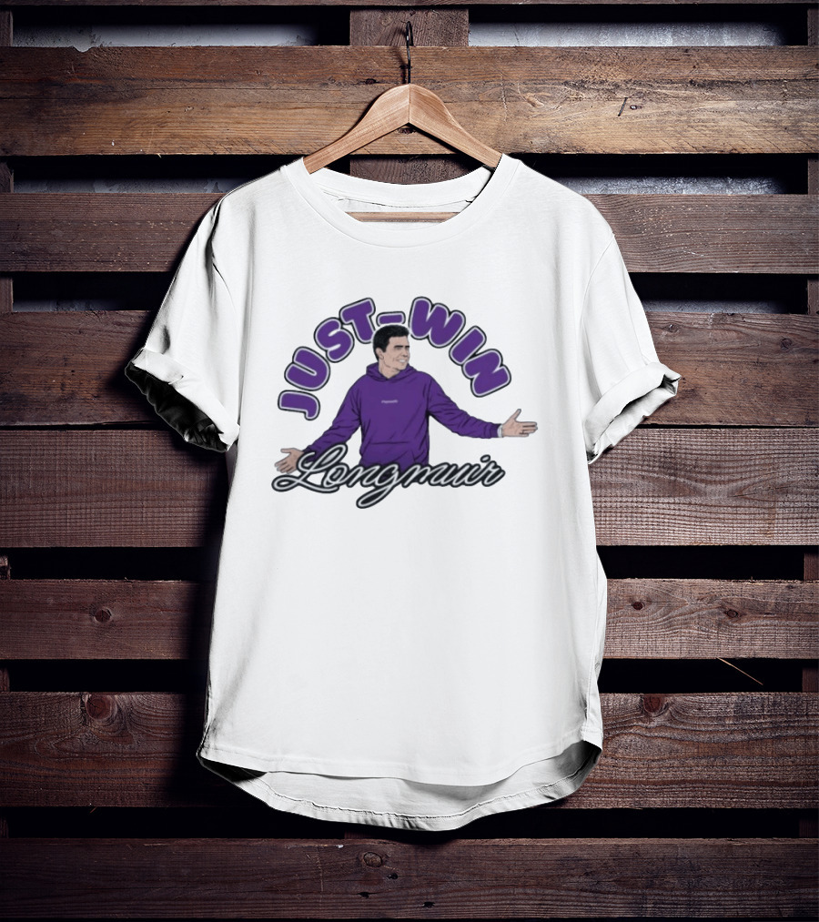 Just Win Justin Longmuir Fremantle Dockers Coach Embrace T-Shirt
