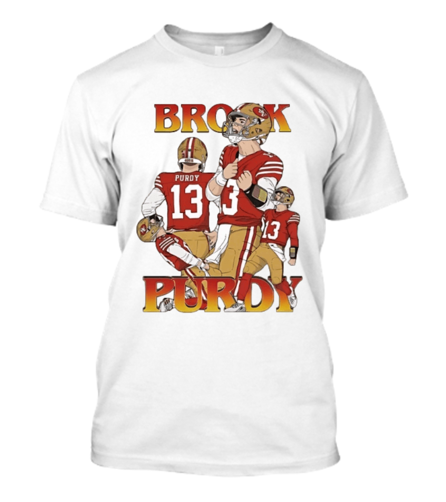 Brock Purdy San Francisco 49ers Number 13 Quarterback Football Player T-Shirt