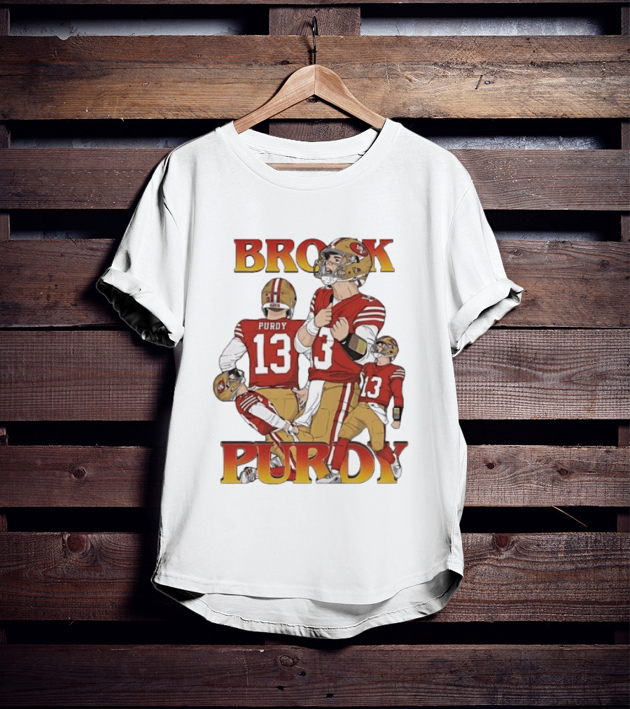 Brock Purdy San Francisco 49ers Number 13 Quarterback Football Player T-Shirt