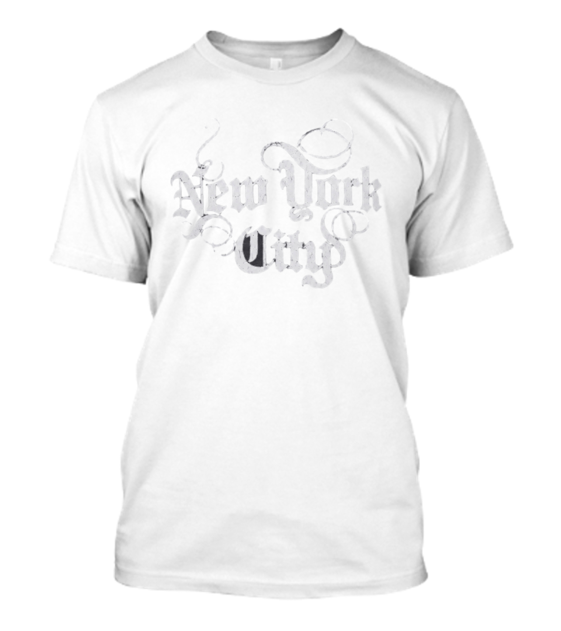 Charlie Cox New York City Gothic Script T-Shirt