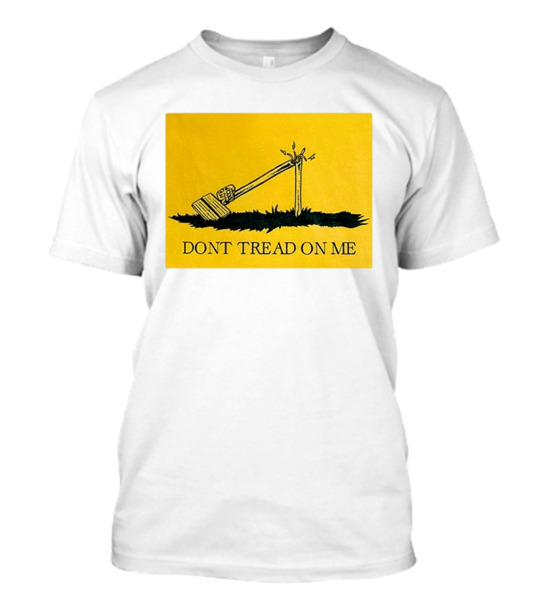 Destroyed Flock Camera Don't Tread On Me T-Shirt