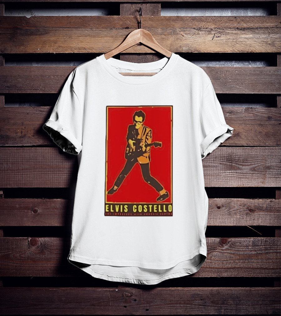Elvis Costello And The Im S With Charlie Sexton Vintage Music T-Shirt