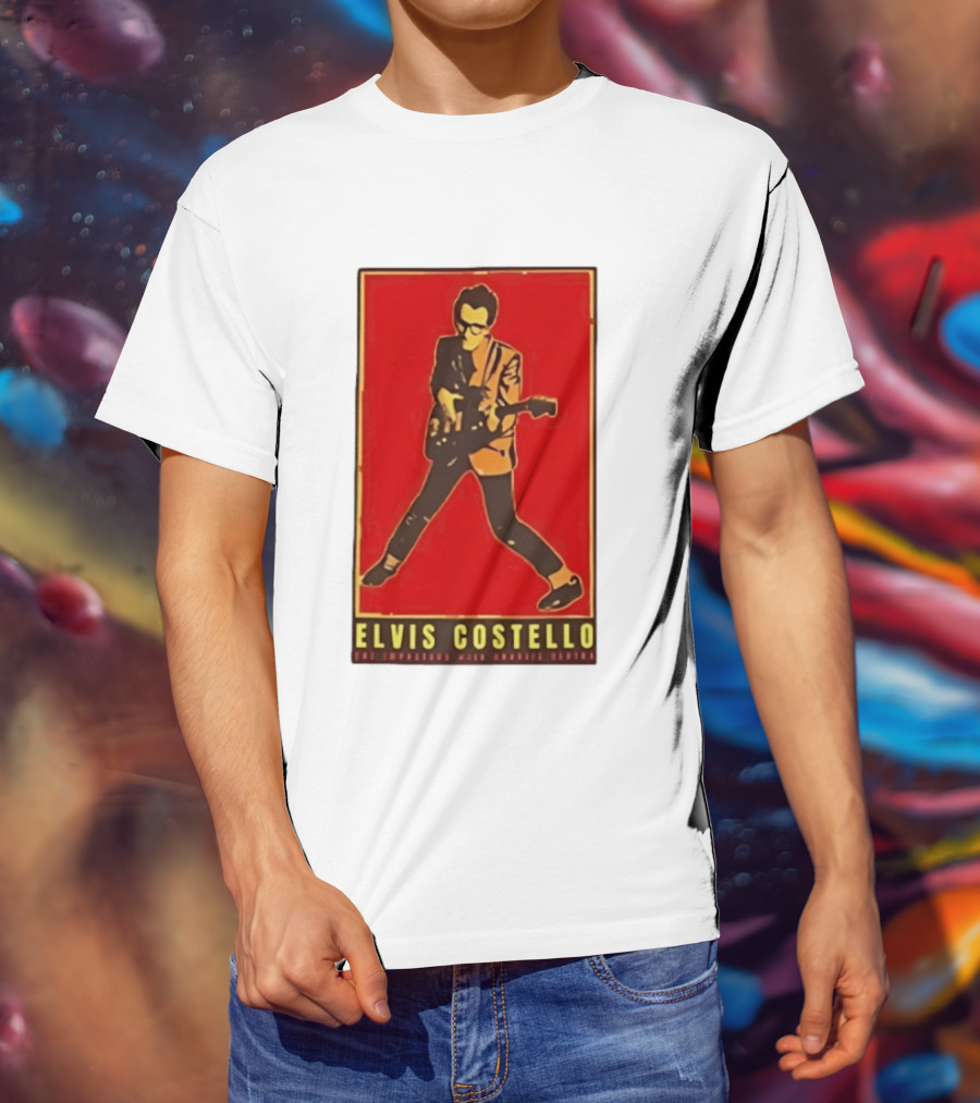 Elvis Costello And The Im S With Charlie Sexton Vintage Music T-Shirt