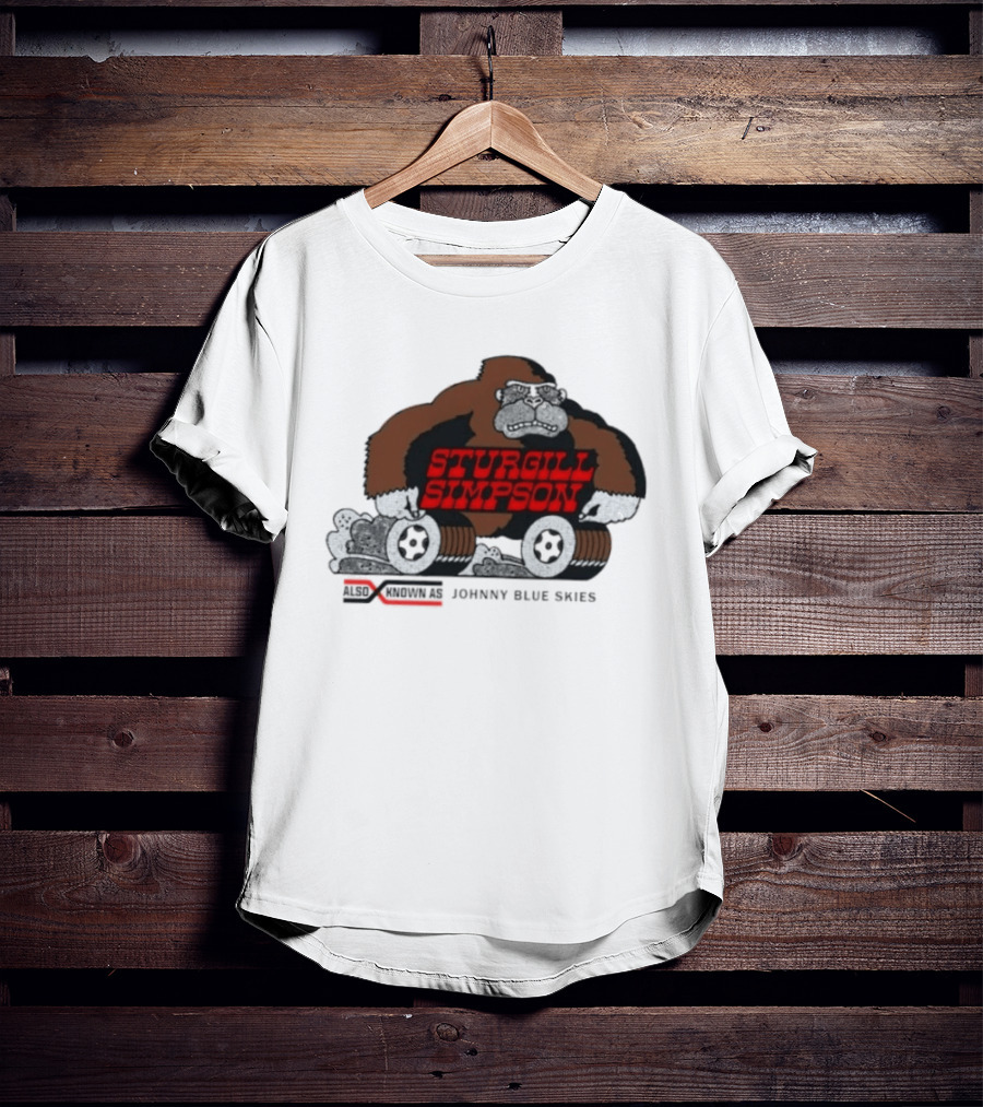 Sturgill Simpson Johnny Blue Skies Monster Truck Madness T-Shirt