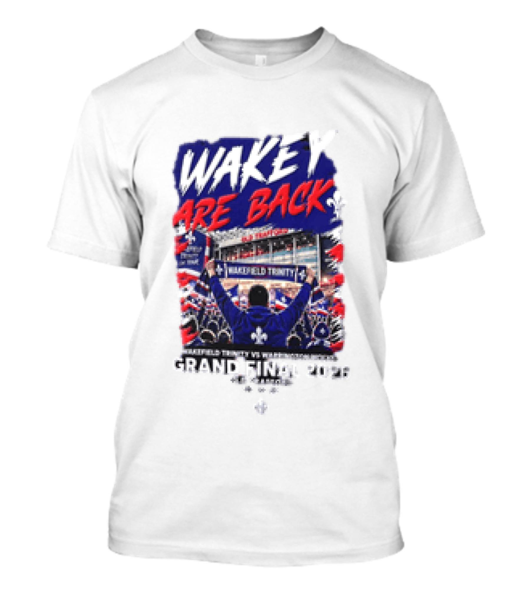 Wakey Are Back Wakefield Trinity Vs Warrington Wolves Grand Final 2026 T-Shirt
