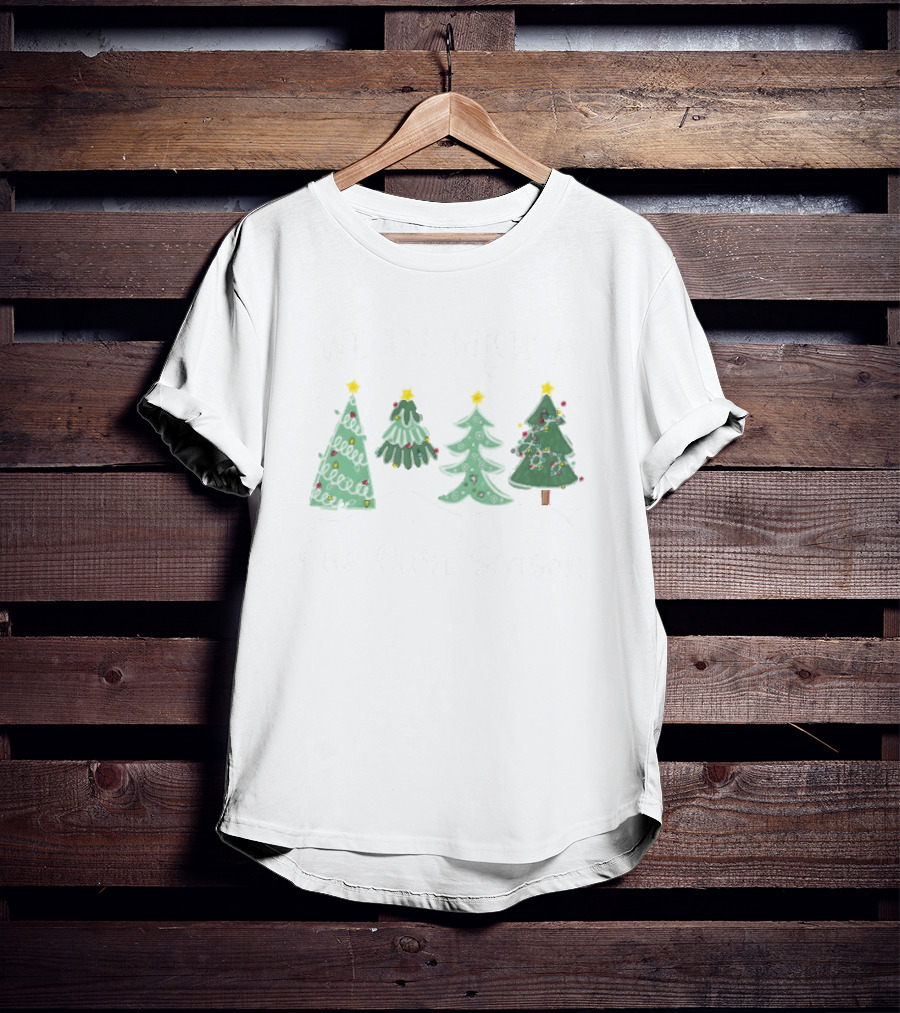 We All Grow In Our Own Season Four Christmas Trees Snowflakes T-Shirt