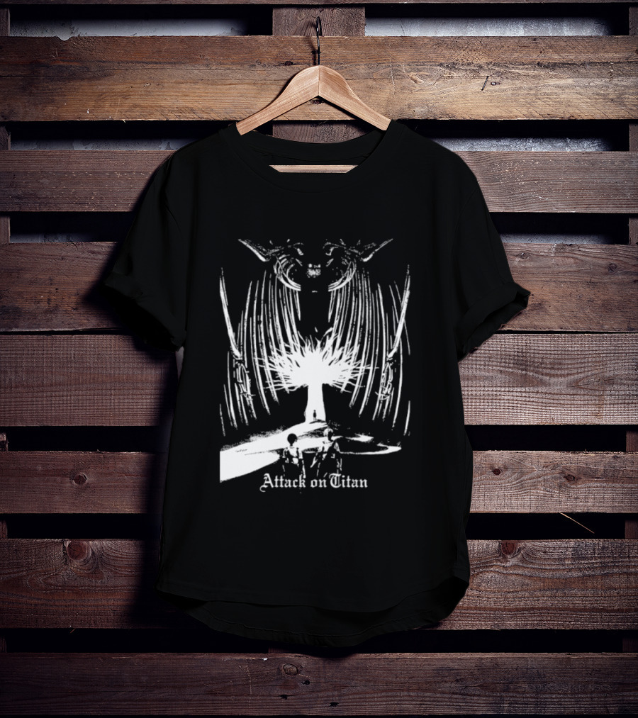 Attack On Titan Paths And Founding Titan Eren Jaeger Yggdrasil Tree T-Shirt