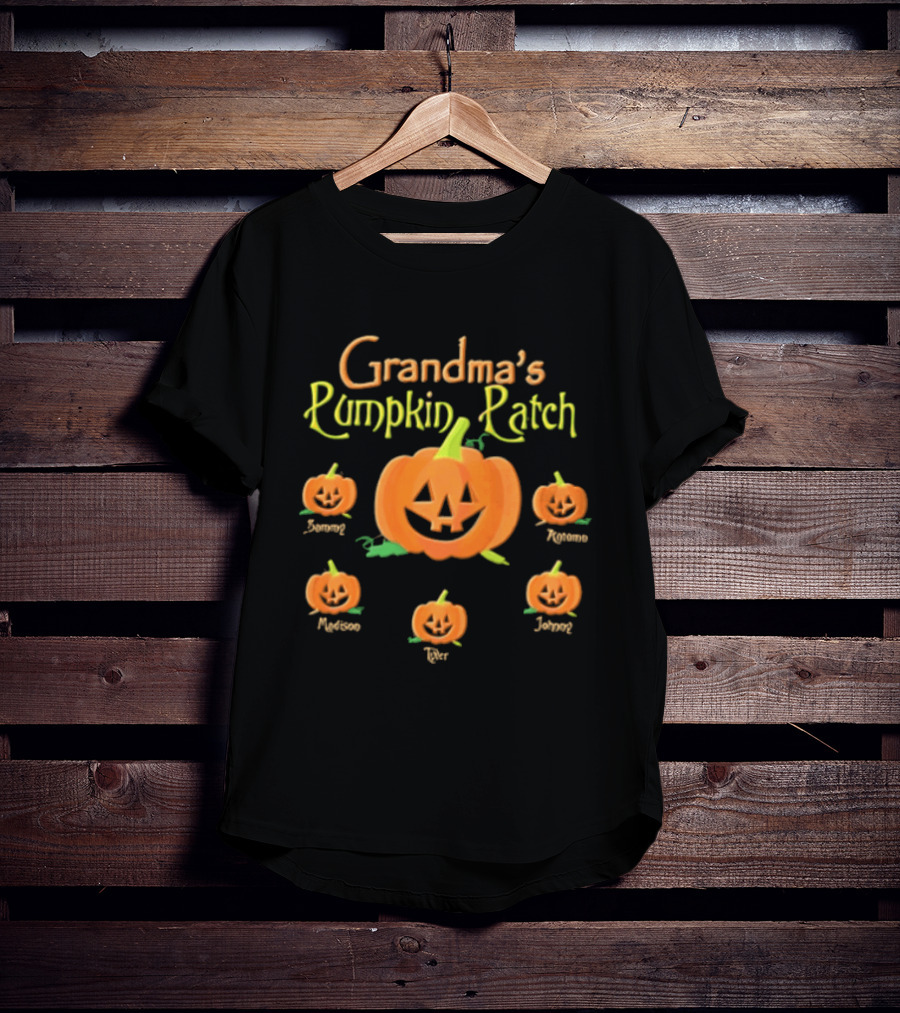 Grandma's Pumpkin Patch Kansas City Chiefs Sammy Katano Madison Johnny Tank Tyler T-Shirt