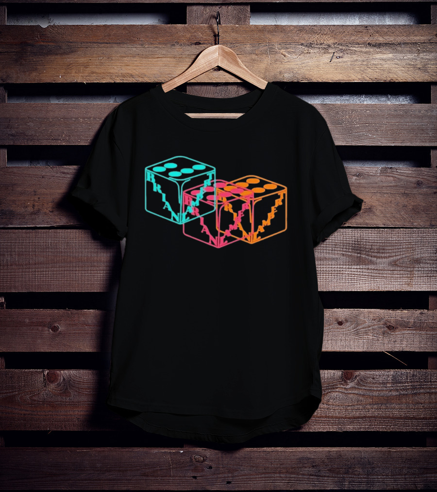 Green Bay Packers Lambert Fiesta Dice Neon Dice T-Shirt