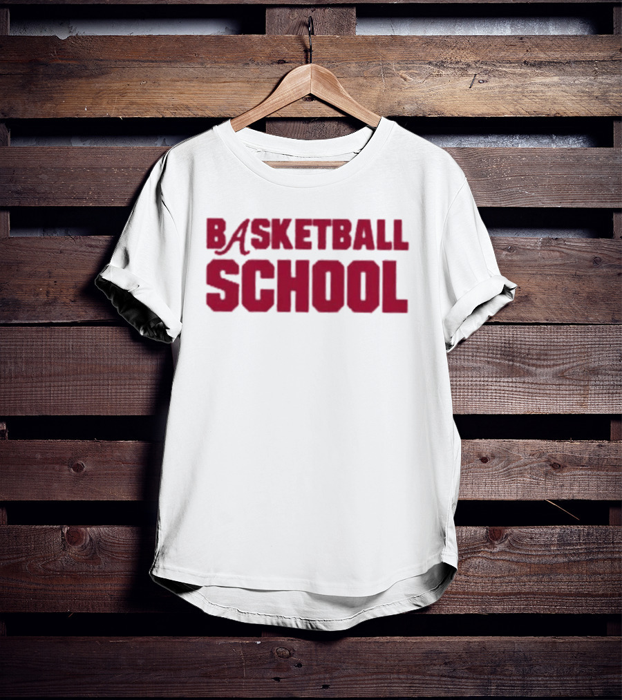 Alabama Crimson Tide Basketball School Basketball School T-Shirt