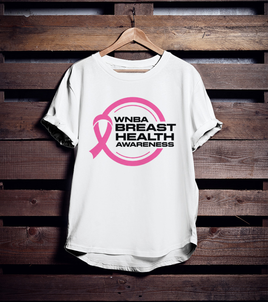 WNBA Breast Health Awareness Caitlin Clark Pink Ribbon T-Shirt