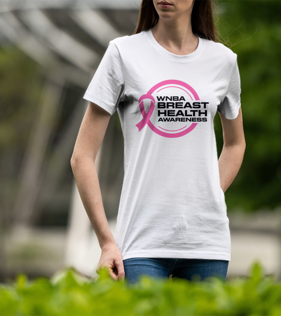 WNBA Breast Health Awareness Caitlin Clark Pink Ribbon T-Shirt