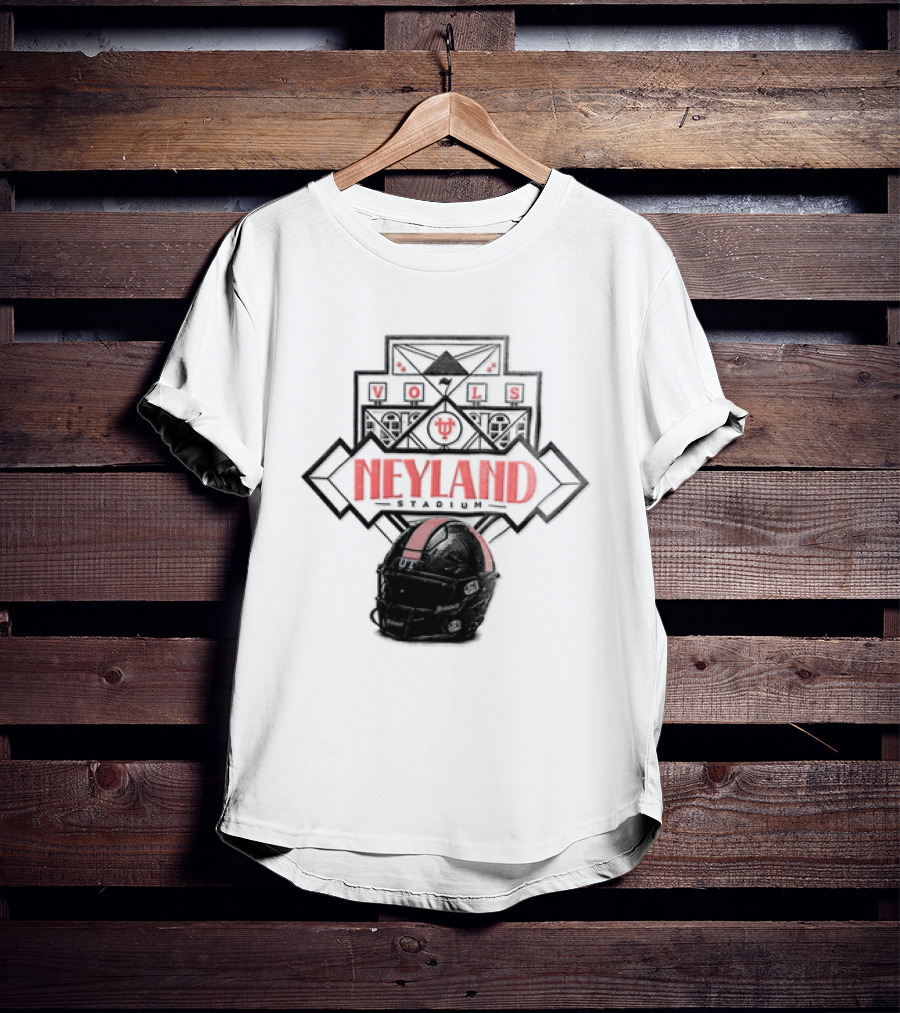 Vols Neyland Stadium UT Helmet T-Shirt