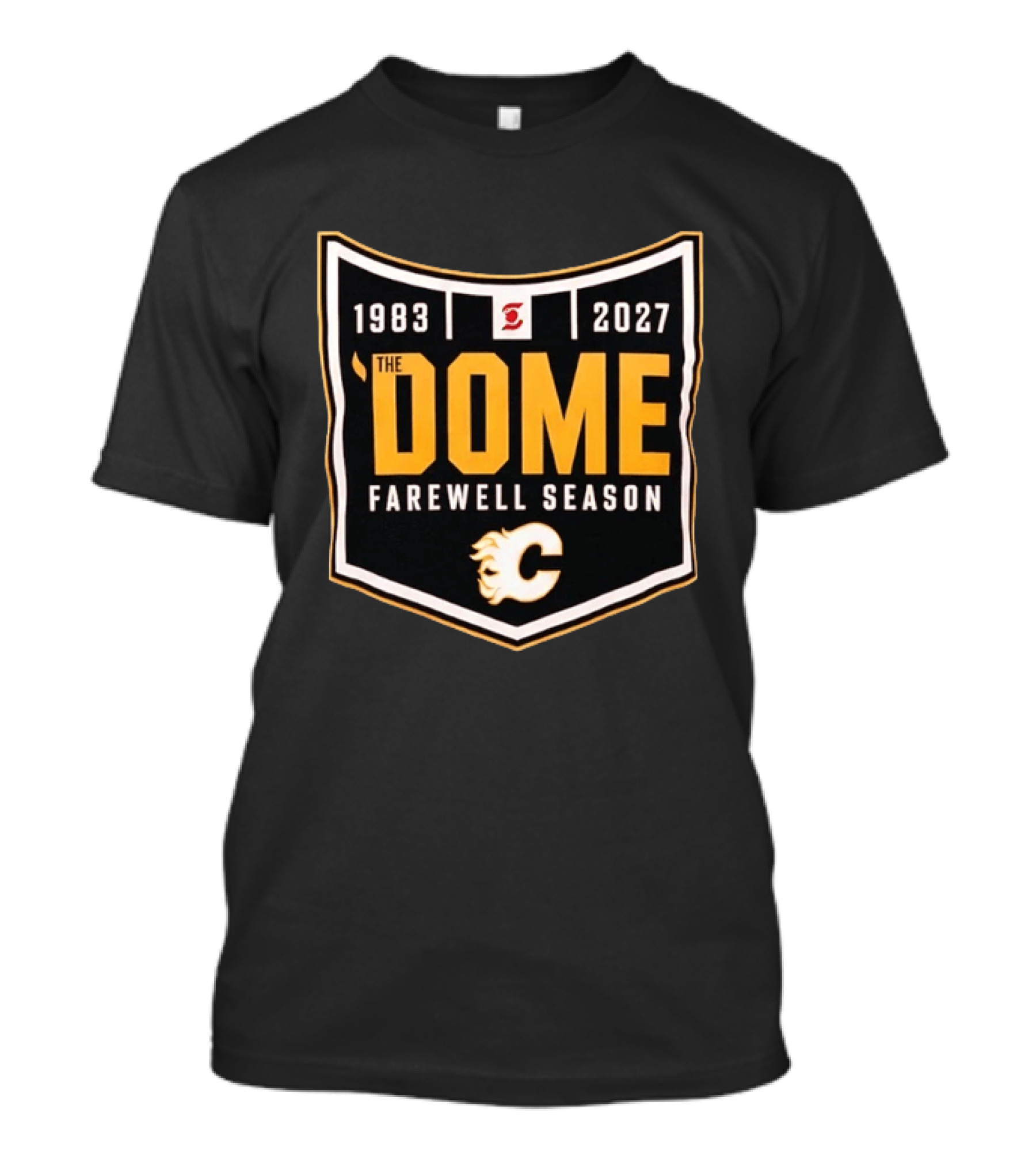 Calgary Flames The Dome Farewell Season 1983 2027 T-Shirt