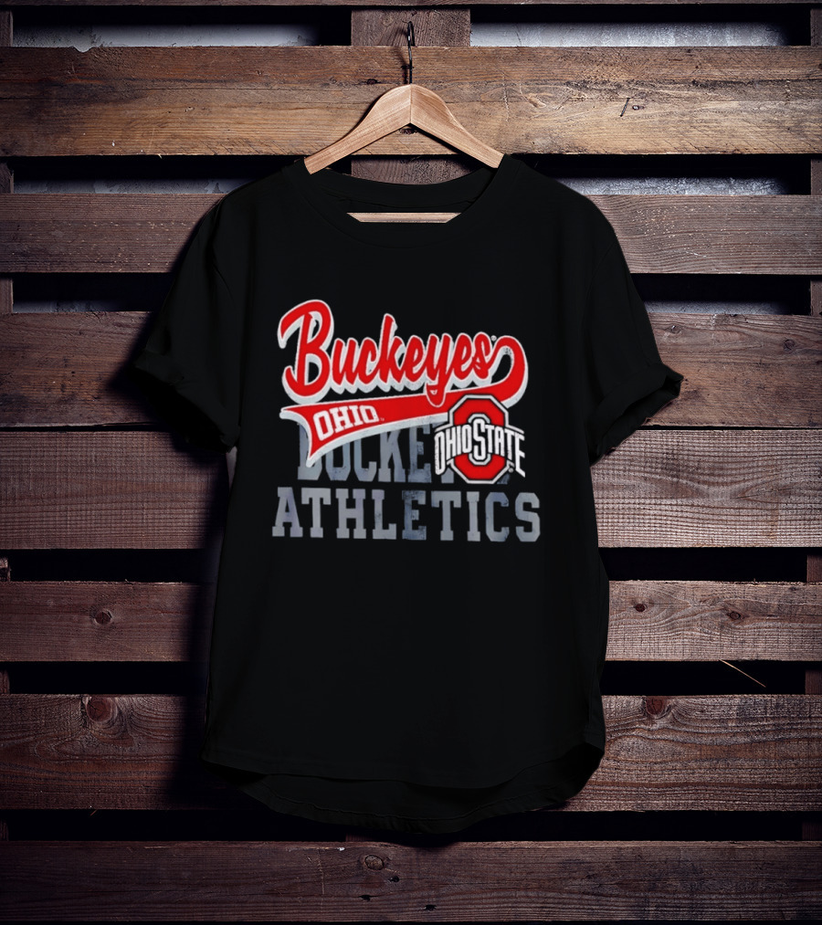 Ohio State Buckeyes Athletics Distressed Ohio Buckeyes T-Shirt