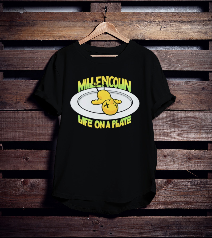 Millencolin Life On A Plate Punk Rock Album Art Yellow Duck T-Shirt