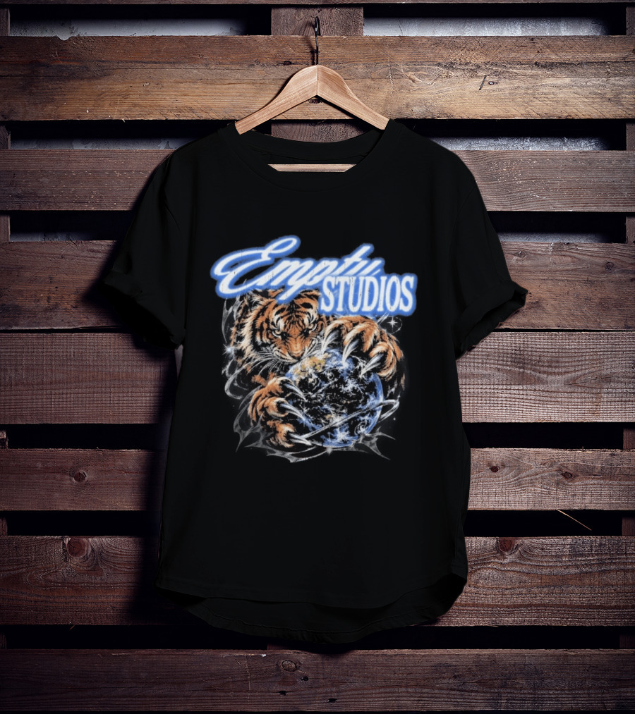 Empty Studios Tiger Oplanet Of Instinct 90 T-Shirt