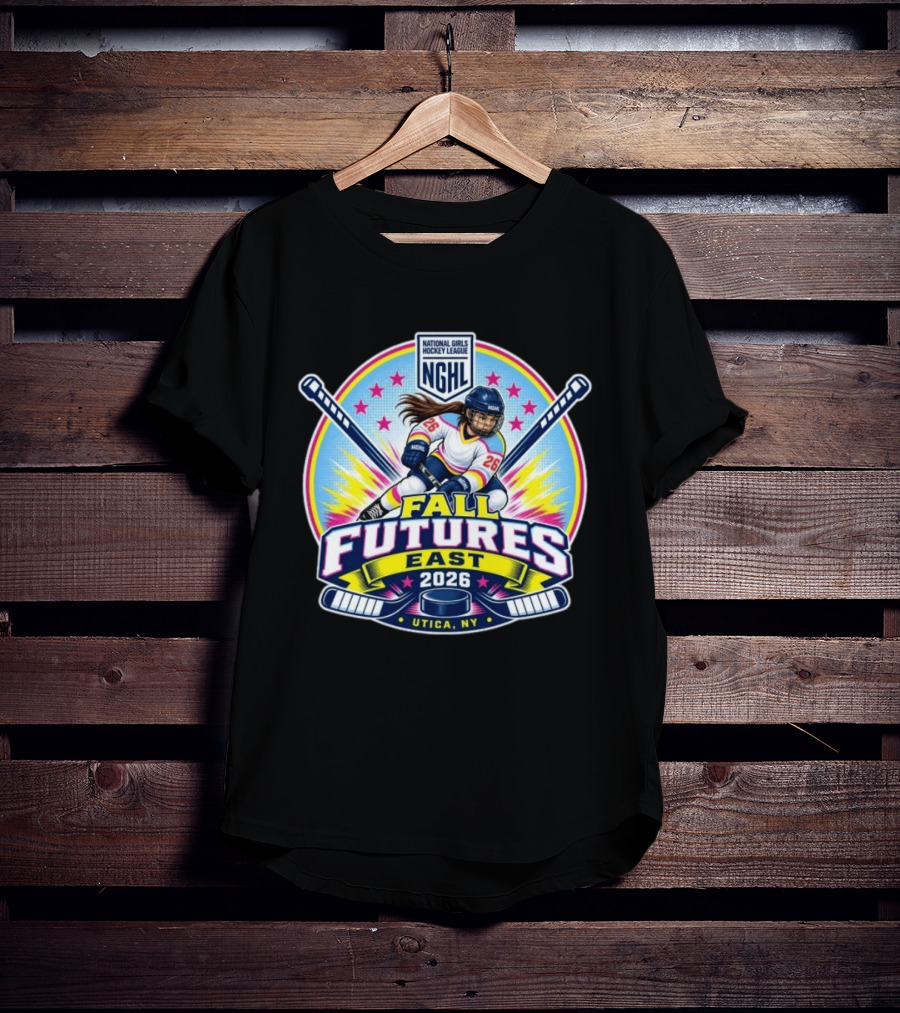NGHL National Girls Hockey League Fall Classic Futures East 2026 Utica NY T-Shirt
