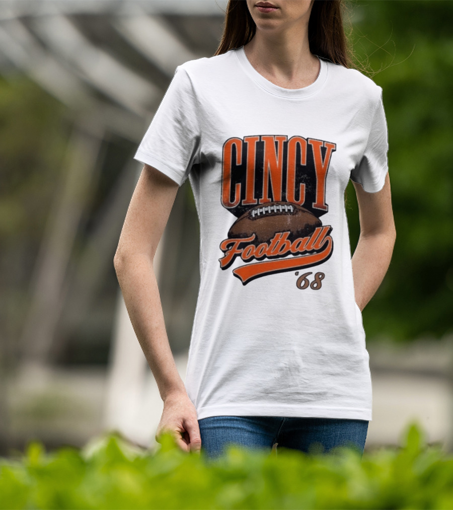 Cincinnati Bengals Cincy Football 68 T-Shirt