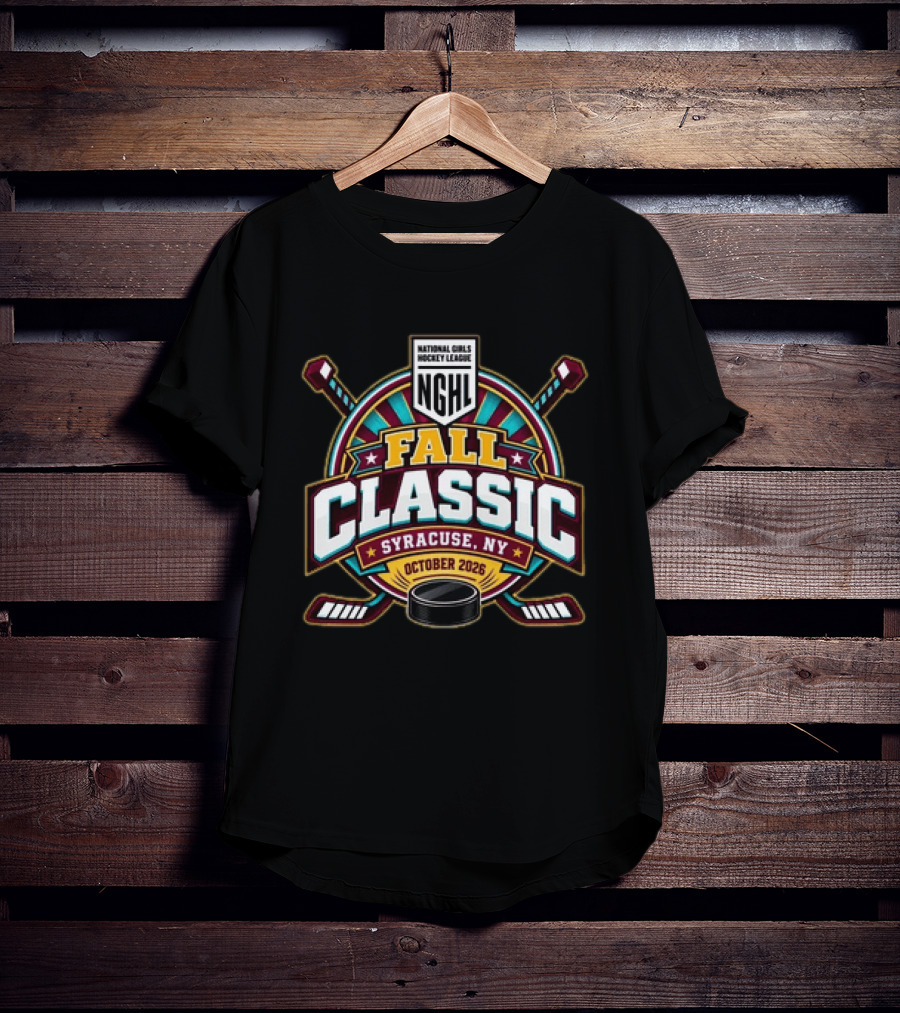 National Girls Hockey League Fall Classic Syracuse NY October 2026 T-Shirt